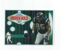 Antonio Gates (San Diego Chargers) 2005 Topps Chrome Hidden Gold Insert #HG13 - £3.98 GBP