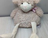 Gund Curley lamb sheep 4035359 plush tan cream beige floppy long legs pi... - £78.20 GBP