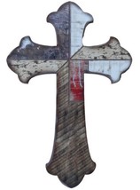 Dicksons 18.5 Inch Wood Painted Cross Wall Hanging - £14.62 GBP