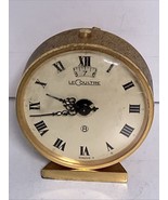 Le Coultre 8 Day Alarm Clock Movement 101 Runs And Alarm Works - $4,617.08 MXN