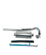 Fits Honda XR50 CRF50 Chinese 110 cc 125 cc Dirt Pit Bike Stainless Exha... - $53.03 CAD