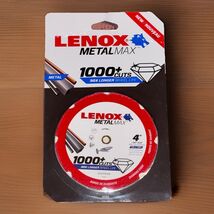 (1) NEW Lenox Metal Max 4" Diamond Edge Blade 3/8" Arbor 1972919 Cutoff ... - $19.79