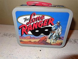 COLLECTIBLE MINI LONE RANGER TIN LUNCHBOX - BRAND NEW- - H35 - £2.12 GBP