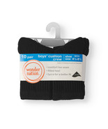 Wonder Nation Boys Socks, 20 Pack Cushion Crew (Size 4.5-8.5) - $15.57 CAD