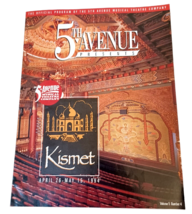 1994 5th Avenue Theatre Program Seattle Washington WA Kismet Vol 5 no 4 - £22.54 GBP