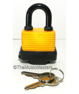 NEW Waterproof 1 1/2&quot; Boat Trailer PADLOCK Towing Hauling Safety Securit... - £10.39 GBP