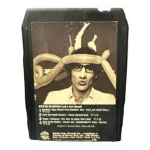 Vintage 8 Track Tape Steve Martin Comedy Lets Get Small Decor / Prop - £7.81 GBP
