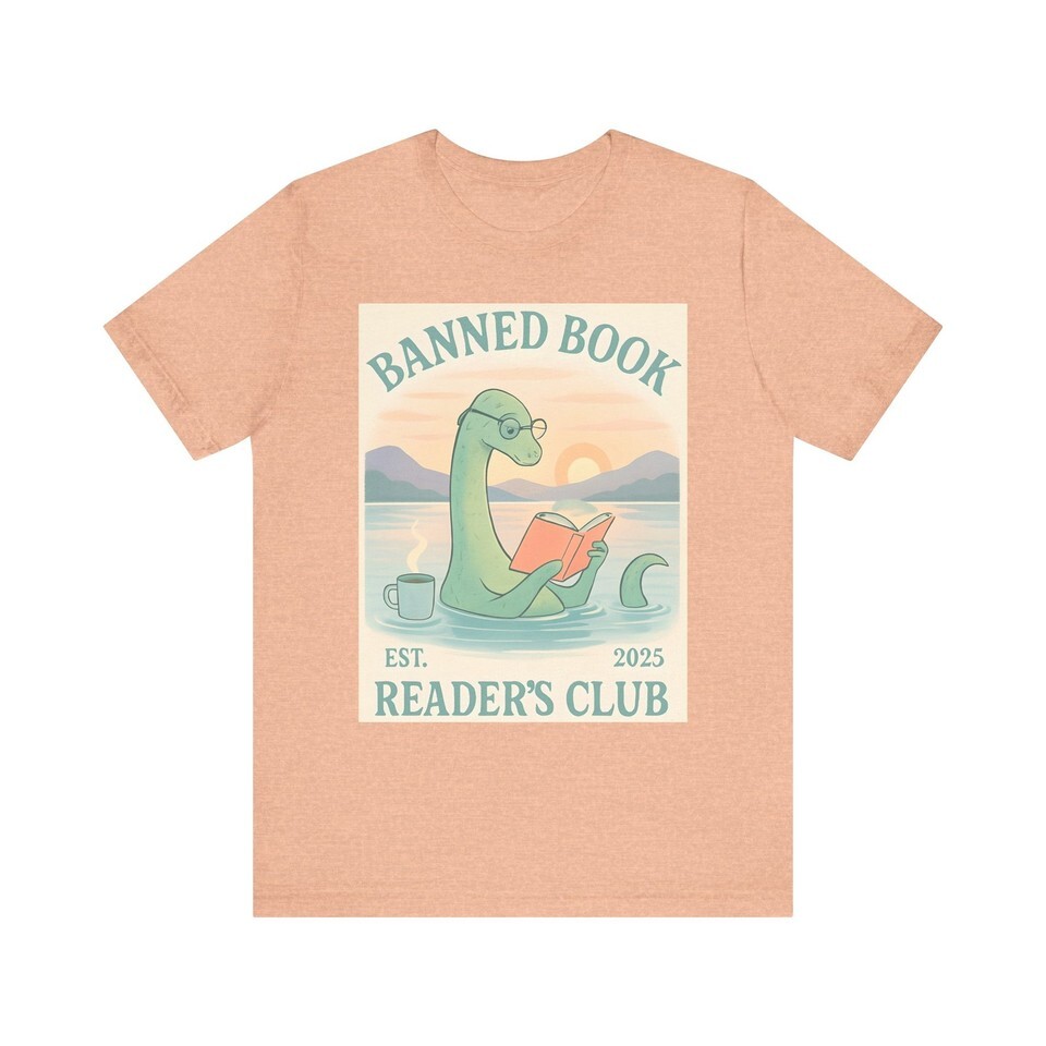 Banned Book Reader's Club Shirt, Book Lover Gift, Perfect for Book Clubs Item image 9