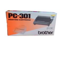 Brother PC-301 Printing Cartridge Fax Print Black Ink New In Box - $32.03 CAD