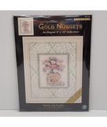 Dimensions Gold Nuggets Honey Jar Floral 8&quot; x 10&quot; Cross Stitch Kit 35100 - €59,39 EUR