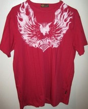 Red Euro EUROPEAN Style Soccer Football JERSEY Eagle Phoenix OHH - $12.99