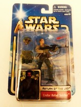 Star Wars Aotc Card Endor Rebel Soldier No Beard Variant From Ep. Vi: Rotj Moc - £14.38 GBP