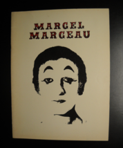 Marcel Marceau Souvenir Program 1976 Ronald A Wilford Copyright Pictures... - $12.99