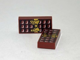 Chocolate Bars Candy Sweets set of 2 brick pieces Minifigure US Toy - $37.54 MXN