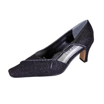FLORAL Penny Women Wide Width Stylish Pointed Toe Mid-Heel Slip-On Dress... - $35.95