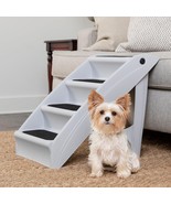 PETSAFE COZY UP FOLDING CAT AND DOG STAIRS/STEPS GRAY BRAND NEW - $34.64