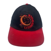 Marlboro Lizard Rock Black Red Strapback Hat Cap Adventure Gear 90s  Vintage - £18.78 GBP