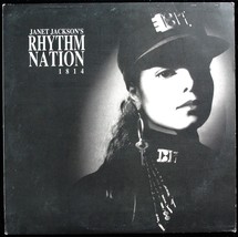 Janet Jackson &quot;Rhythm Nation 1814&quot; 1989 Vinyl Lp Album Sp 3920 R&amp;B ~Rare~ Htf - £43.42 GBP