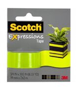 Scotch Lime Green Tape 3/4'' x 300'' - $7.88