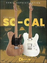 Charvel Pro-Mod So-Cal Style 2 Series 2PT Natural Ash HT Snow White guitar ad - £3.31 GBP