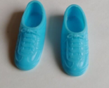Barbie Doll 1970s Blue Tennis Shoes Sneakers Hong Kong - £6.94 GBP