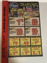 1997 Kroger Plus Grocery Store Vintage Print Ad pa22 - $5.93