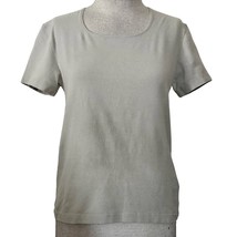 Olive Green Short Sleeve Shirt Size Medium - £19.71 GBP