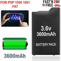Rechargeable 3600Mah Replacement Battery Pack For Sony Psp Psp-1000 1000 1001 Us - £15.97 GBP