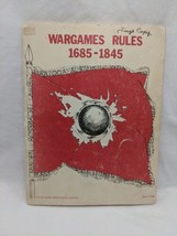 Wargames Rules 1685-1845 Wargames Research Group Book July 1979 - $8.01