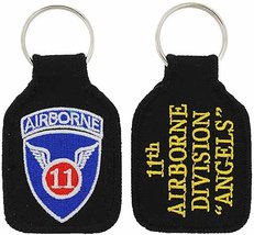 U.S. Army 11TH Airborne Division Angels Key Chain - Multi-Colored - Veteran Owne - £6.24 GBP