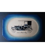 Vintage 1918 Rolls Royce Auto Car Paper Plate Octagonal Pressed Cardboar... - $111.83 MXN