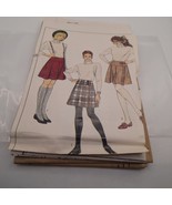 1988 SIMPLICITY 8745 MISSES&#39; FRONT WRAP PLEATED SKIRT UNCUT SZ 10-14 - €7,00 EUR