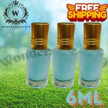 3xMusk Al Tahara 6ml Baby Powder Oil High Quality Thick Arabic Misk Perfume Oil - £15.56 GBP