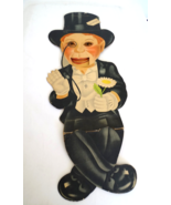 Vintage 1930&#39;s Charlie McCarthy 21&quot; Cardboard Lithograph Ventriloquist S... - £22.71 GBP