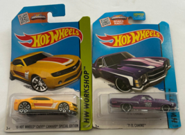 Lot of 2 Hot Wheels Cars Toys - $6.79