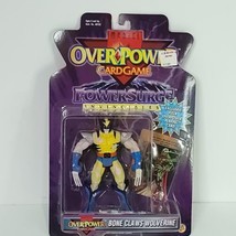 Marvel Overpower Action Figure Bone Claws Wolverine w/ Adam Warlock Card 1996 - $39.59
