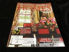 Romantic Homes Magazine October 2010 Livable, Beautiful Family Rooms - £9.59 GBP