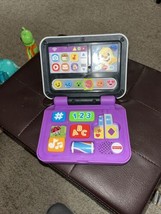 Fisher Price Laugh And Learn Click And Learn Laptop FNT20 Tested And Works - £6.82 GBP