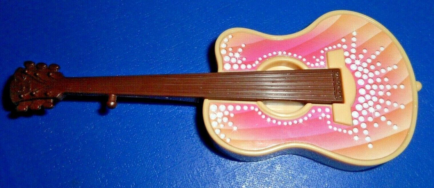 Barbie Doll GUITAR Accessory without strap Mattel 2014 - £7.46 GBP