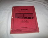 Vtg Motorola Instruction Manual 152 162 MC. 30 Watt Mobile communication... - $34.64