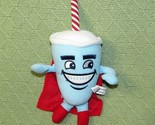 JUST FOR LAUGHS PLUSH CAPTAIN COOL MILKSHAKE DRINK SODA CUP WITH STRAW 9&quot;  - $4.50