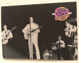 Elvis Presley Collection Trading Card Number 483 Young Elvis Singing On Stage - $1.97