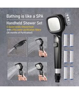 SET 8Pcs 4 Speed Level Pressurized Showerhead + 6 Pcs Water Purification... - $48.00