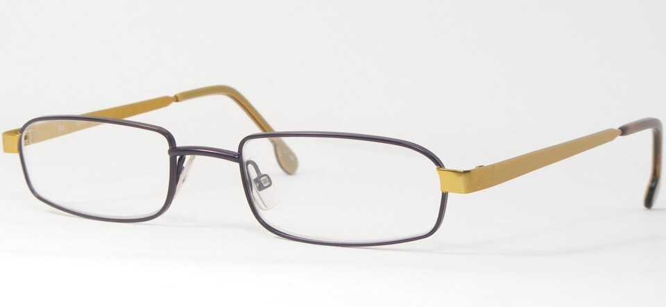 FICTION 43-36 BO Navy Blue RARE EYEGLASSES GLASSES FRAME 46-18-135 Italy... - $68.14