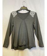 Laundry Jersey Pajama Set Cutout Lace Overlay Size Small NWOT - $19.38