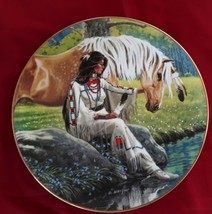 Praire Flower- Princesses Of The Plains Plate Collection - Hamilton 1992 - £23.16 GBP