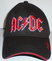 AC/DC Embroidered logo hat adjustable back fits all - new - $10.00