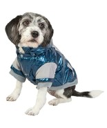 Pet Life Sporty Vintage Aspen Pet Ski Jacket Blue Size X-Small - £6.63 GBP