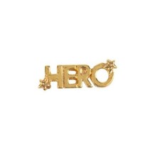 Origami Owl Charm (new) HERO - GOLD - (CH1128) - £7.04 GBP