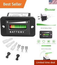 Waterproof 48V LED Battery Meter with Bright Indicators for Efficient Mo... - $39.00